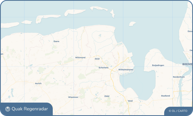 Quak Regenradar-Widget Jever