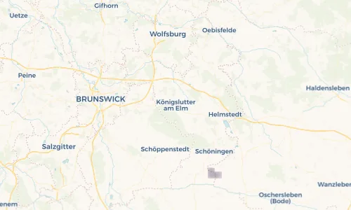 Regenradar Vorschaubild - Aktuelle Niederschläge in Königslutter am Elm und Umgebung