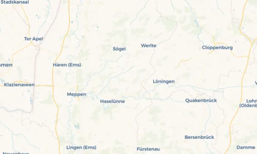 Regenradar Vorschaubild - Aktuelle Niederschläge in Lähden und Umgebung