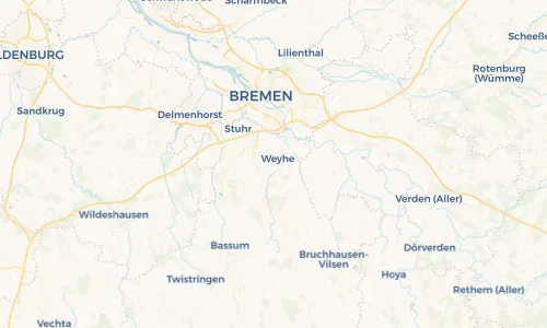 Regenradar Vorschaubild - Aktuelle Niederschläge in Lahausen und Umgebung