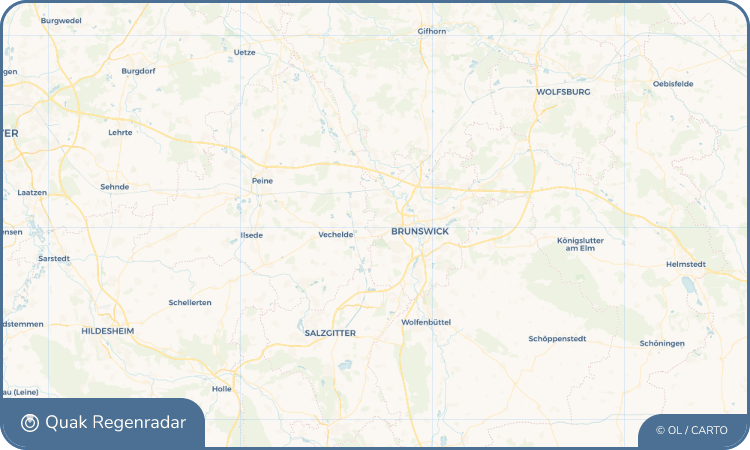 Quak Regenradar-Widget Lamme