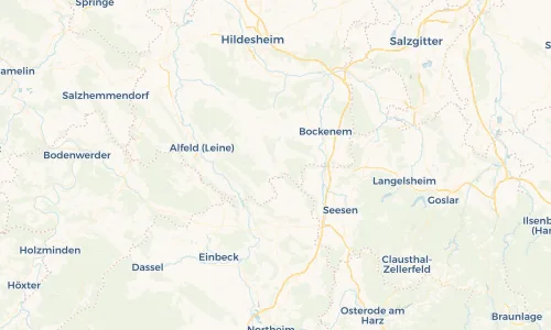 Regenradar Vorschaubild - Aktuelle Niederschläge in Lamspringe und Umgebung