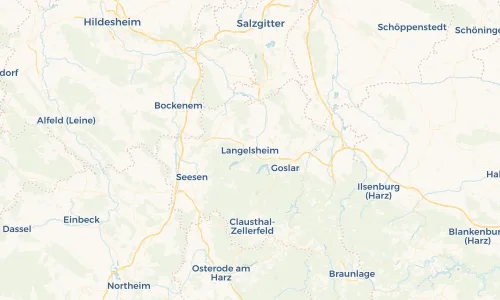 Regenradar Vorschaubild - Aktuelle Niederschläge in Langelsheim und Umgebung