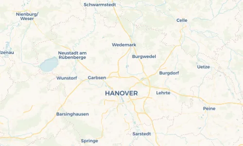 Regenradar Vorschaubild - Aktuelle Niederschläge in Langenhagen und Umgebung
