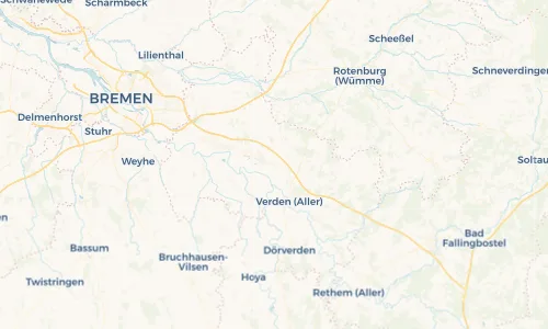 Regenradar Vorschaubild - Aktuelle Niederschläge in Langwedel und Umgebung
