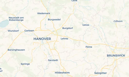 Regenradar Vorschaubild - Aktuelle Niederschläge in Lehrte und Umgebung
