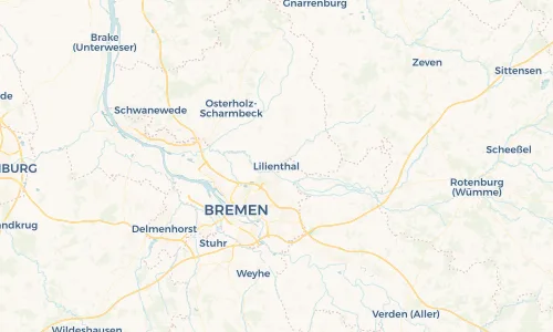 Regenradar Vorschaubild - Aktuelle Niederschläge in Lilienthal und Umgebung