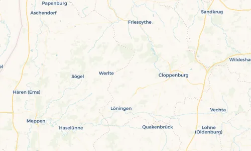 Regenradar Vorschaubild - Aktuelle Niederschläge in Lindern (Oldenburg) und Umgebung