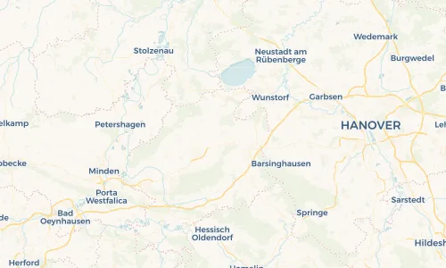Regenradar Vorschaubild - Aktuelle Niederschläge in Lindhorst und Umgebung