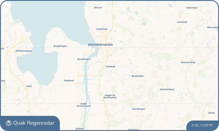Quak Regenradar-Widget Loxstedt