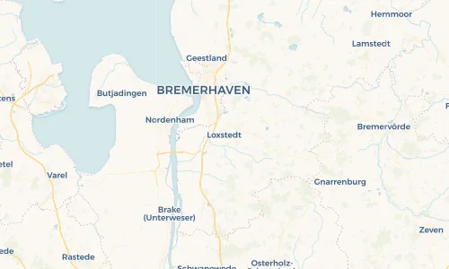 Regenradar Vorschaubild - Aktuelle Niederschläge in Loxstedt und Umgebung