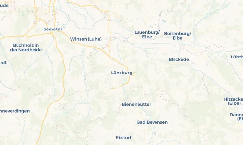 Regenradar Vorschaubild - Aktuelle Niederschläge in Lüneburg und Umgebung