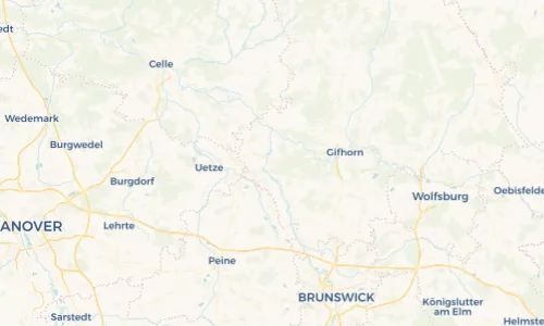 Regenradar Vorschaubild - Aktuelle Niederschläge in Meinersen und Umgebung