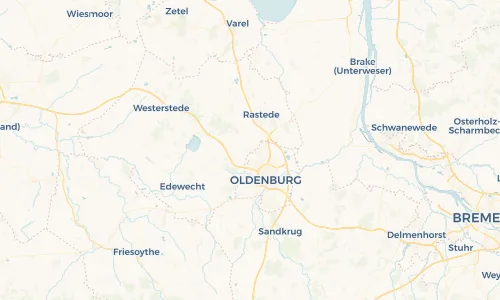 Regenradar Vorschaubild - Aktuelle Niederschläge in Metjendorf und Umgebung