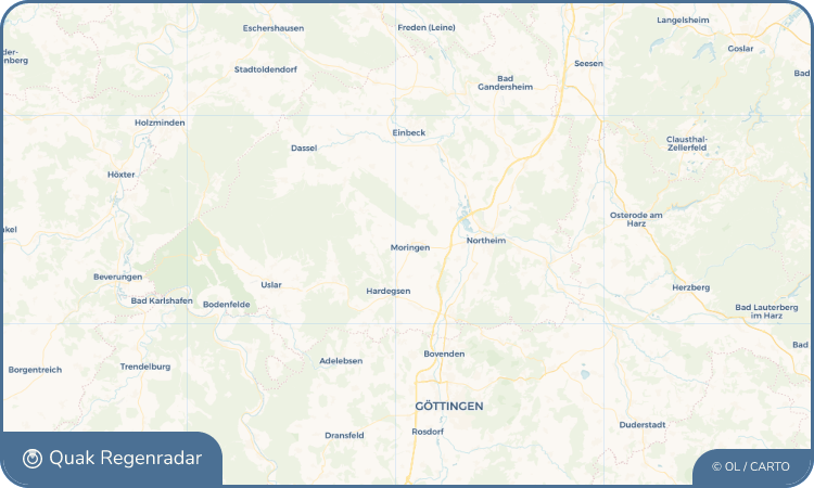 Quak Regenradar-Widget Moringen