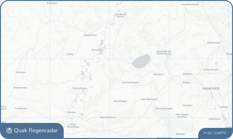 Regenradar-Widget für Münchehagen
