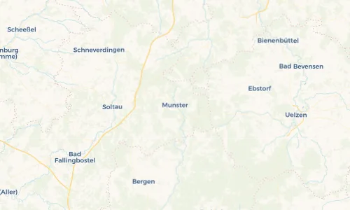 Regenradar Vorschaubild - Aktuelle Niederschläge in Munster und Umgebung