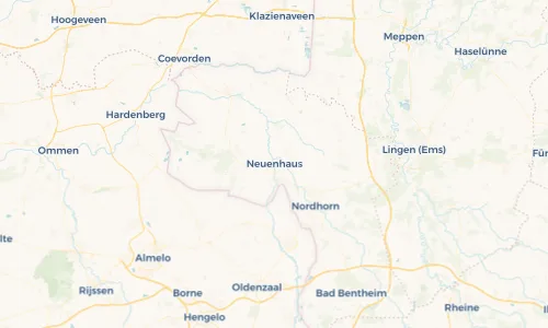 Regenradar Vorschaubild - Aktuelle Niederschläge in Neuenhaus und Umgebung
