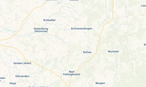 Regenradar Vorschaubild - Aktuelle Niederschläge in Neuenkirchen und Umgebung