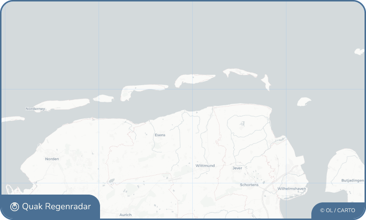 Regenradar-Widget für Neuharlingersiel