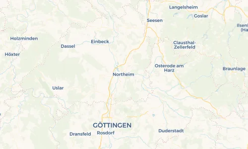 Regenradar Vorschaubild - Aktuelle Niederschläge in Northeim und Umgebung