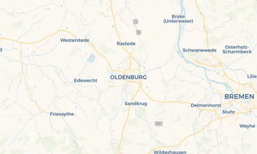 Regenradar Vorschaubild - Aktuelle Niederschläge in Oldenburg und Umgebung