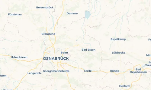 Regenradar Vorschaubild - Aktuelle Niederschläge in Ostercappeln und Umgebung