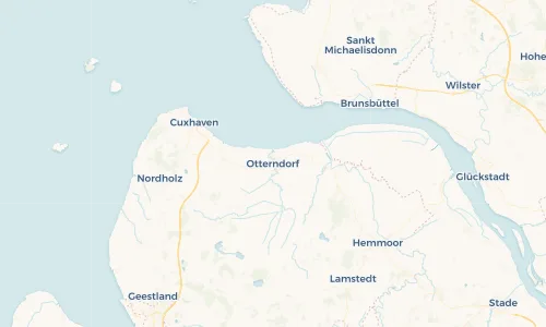 Regenradar Vorschaubild - Aktuelle Niederschläge in Otterndorf und Umgebung