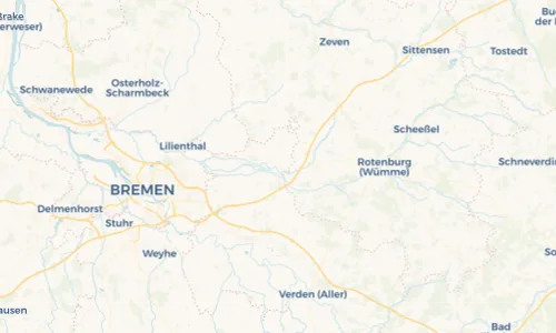 Regenradar Vorschaubild - Aktuelle Niederschläge in Ottersberg und Umgebung