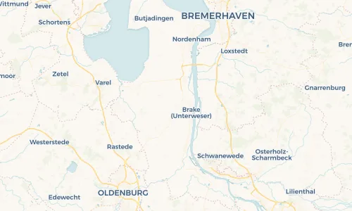 Regenradar Vorschaubild - Aktuelle Niederschläge in Ovelgönne und Umgebung