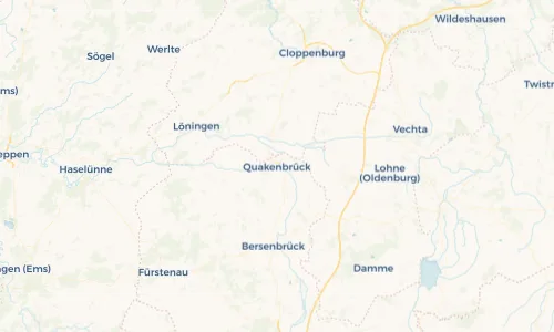 Regenradar Vorschaubild - Aktuelle Niederschläge in Quakenbrück und Umgebung