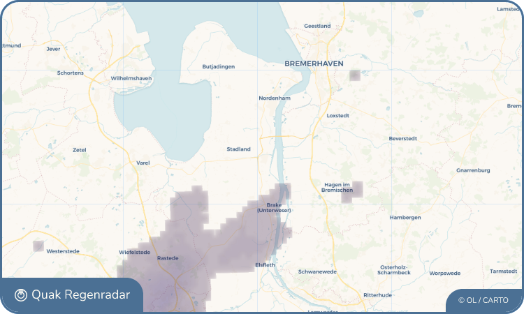 Regenradar-Widget für Rodenkirchen