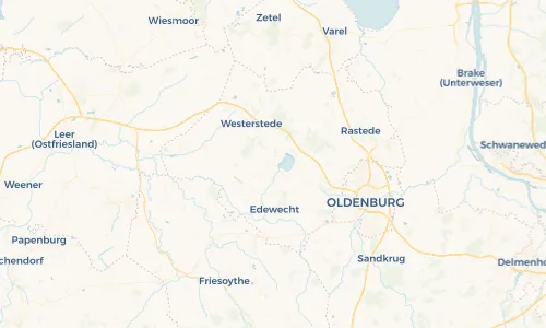 Regenradar Vorschaubild - Aktuelle Niederschläge in Rostrup und Umgebung