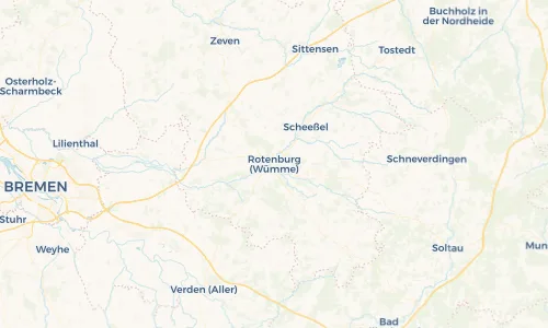 Regenradar Vorschaubild - Aktuelle Niederschläge in Rotenburg (Wümme) und Umgebung
