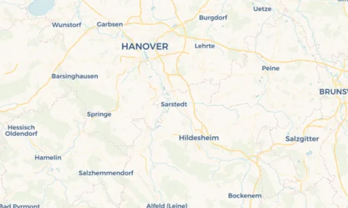 Regenradar Vorschaubild - Aktuelle Niederschläge in Sarstedt und Umgebung