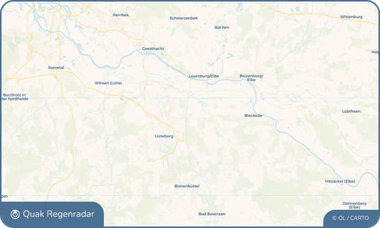 Quak Regenradar-Widget Scharnebeck