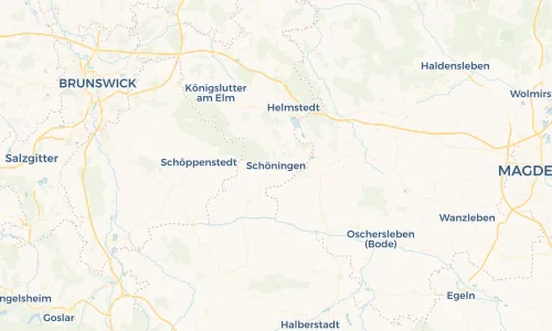 Regenradar Vorschaubild - Aktuelle Niederschläge in Schöningen und Umgebung