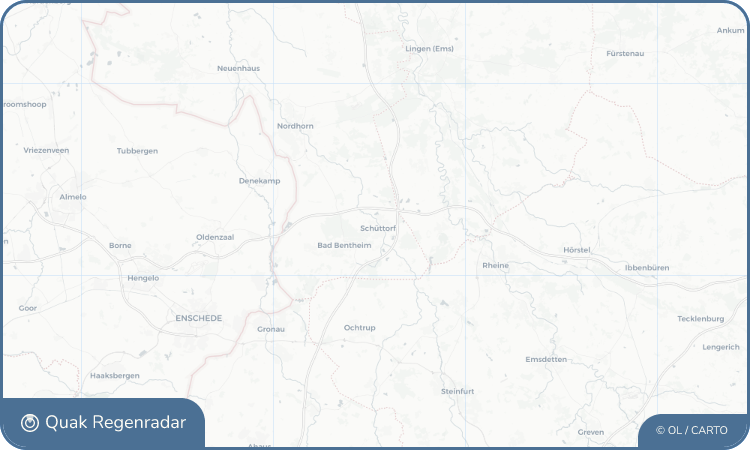 Regenradar-Widget für Schüttorf