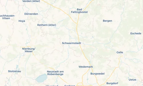 Regenradar Vorschaubild - Aktuelle Niederschläge in Schwarmstedt und Umgebung