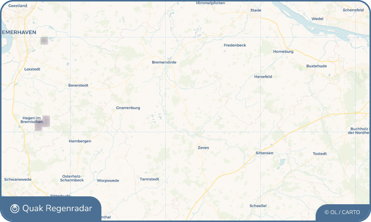 Quak Regenradar-Widget Selsingen