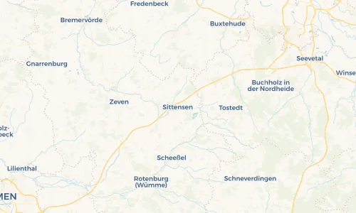 Regenradar Vorschaubild - Aktuelle Niederschläge in Sittensen und Umgebung