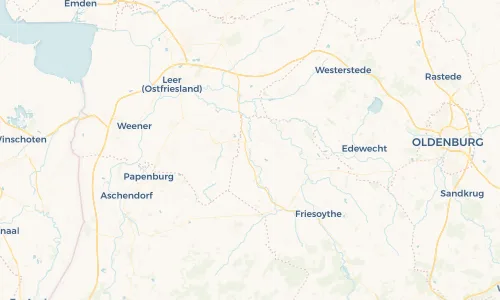 Regenradar Vorschaubild - Aktuelle Niederschläge in Strücklingen - Strukelje und Umgebung