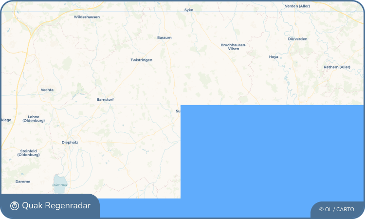 Quak Regenradar-Widget Sulingen