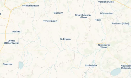 Regenradar Vorschaubild - Aktuelle Niederschläge in Sulingen und Umgebung