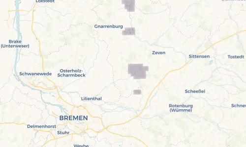 Regenradar Vorschaubild - Aktuelle Niederschläge in Tarmstedt und Umgebung