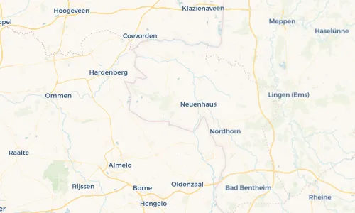 Regenradar Vorschaubild - Aktuelle Niederschläge in Uelsen und Umgebung