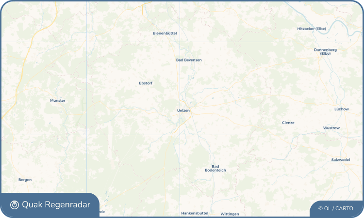 Regenradar-Widget für Uelzen
