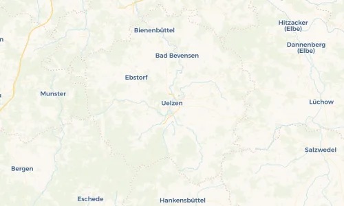 Regenradar Vorschaubild - Aktuelle Niederschläge in Uelzen und Umgebung