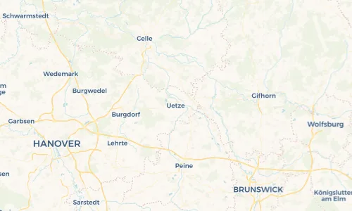 Regenradar Vorschaubild - Aktuelle Niederschläge in Uetze und Umgebung