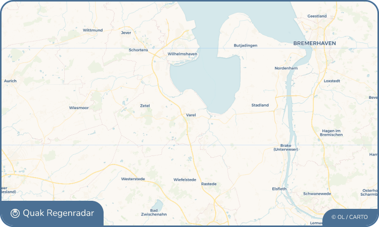 Quak Regenradar-Widget Varel